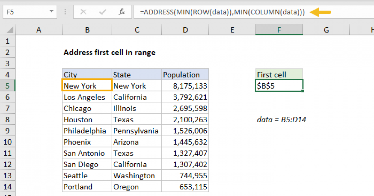 Excel Vba Select First Cell In Range